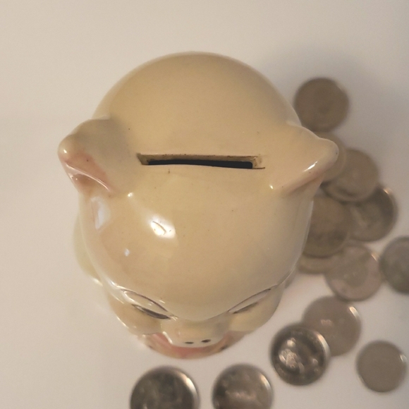 Vintage Porky Pig ceramic Bank EUC - Picture 3 of 8